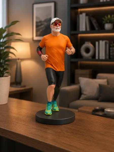 Індивідуальна 3d статуетка людини за фотографією на замовлення — приклад роботи Індивідуальна 3d статуетка людини за фотографією на замовлення — приклад роботи